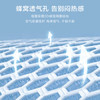 罗莱家纺 A类冰丝席【可机洗】抗菌防螨凉席床笠款三件套蓝180*200*30 商品缩略图4