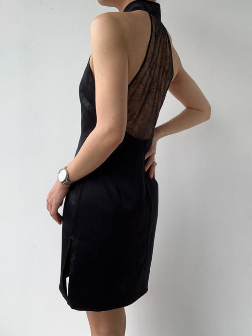 丝所｜24W025A 两件套蕾丝连衣裙［ 黑 ] 商品图13