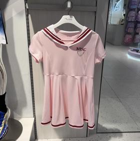 安踏儿童裙子专柜25年夏女大童综训系列针织连衣裙362527303R