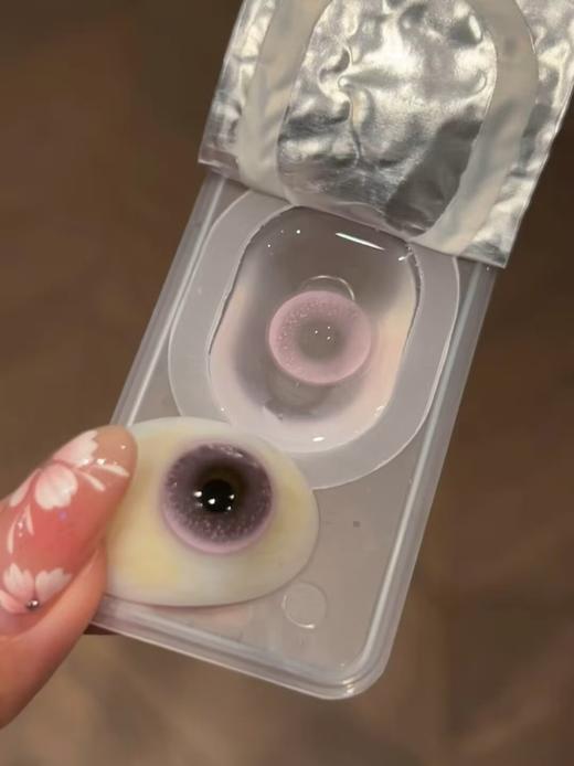 <月抛中直径>-Yeelens月抛-樱花雨 粉-14.2mm【月抛 0-800度 不含525/575】 商品图6