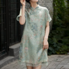 新中式国风服饰合集 ， 一共8款。有国风上衣、旗袍套装、旗袍连衣裙，款款都太优雅了。【3-7天发货】【G】 商品缩略图4