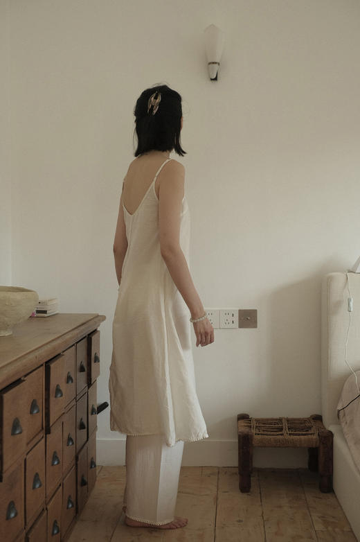 桑蚕丝羊绒匹马棉清爽衬裙/打底裤（认证进口supima） 商品图1