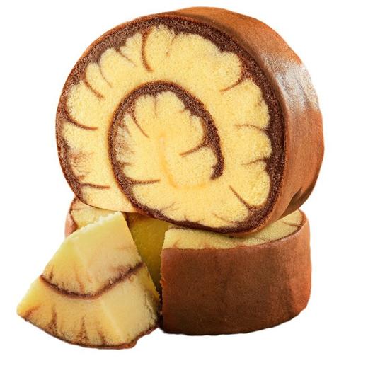 【真材实料不“虎”人❗️软嫩虎皮蛋糕卷】甄选品质原料制作，食材交汇蛋香/奶香/小麦香，虎皮松软甜而不腻，早餐代餐下午茶休闲茶点面点食品L 商品图4