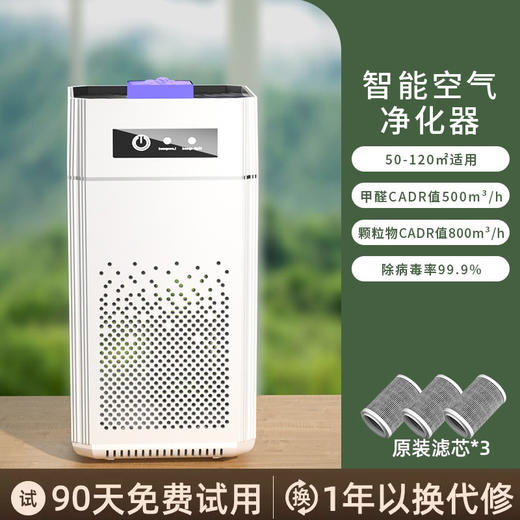 【秒吸甲醛+宠物毛发克星🐾】新房入住必备神器！1小时净化全屋空气，告别异味&二手烟💨90天免费试用，健康生活从此开启✨吸二手烟空气净化器 宠物吸猫咪毛除甲醛除异味除臭空气换气机 商品图7
