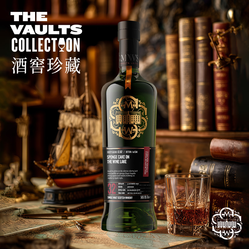 SMWS苏格兰麦芽威士忌协会  酒窖珍藏 12.82  雪莉湖上的海绵蛋糕