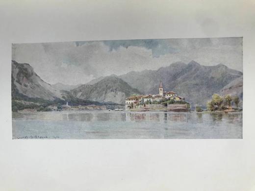 1907年 拉米亚的冬季 16幅彩色插图 漆布精装大32开 商品图5