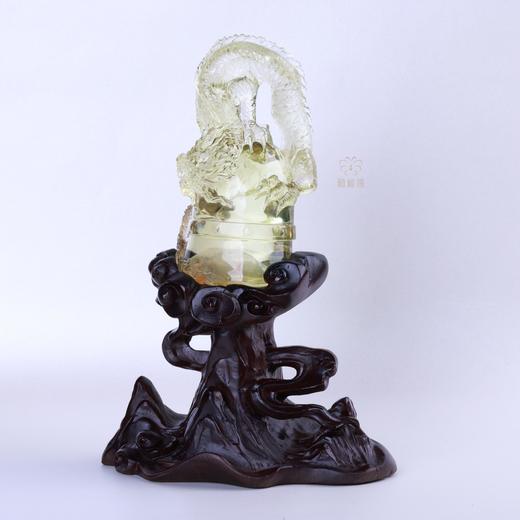 【守护金山】蒲牢黄水晶摆件   ZX2506016 商品图1