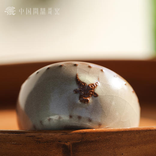 问鼎哥窑牛首战鼓杯 商品图3