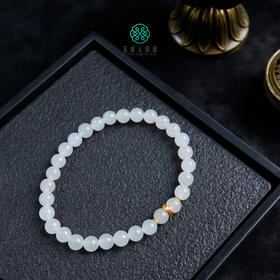 DS925和田玉单圈-圆珠手串约6mm#9A1