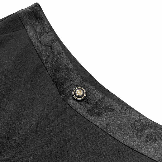 女裤春夏季款韩版拼接撞色国风腰头萝卜裤    AC-5T7235 商品图5