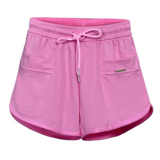 跃牌【美西西系列】2025运动防走光抽绳短裤女夏季宽松跑步健身裤防晒高腰瑜伽裤DK-258 商品图4