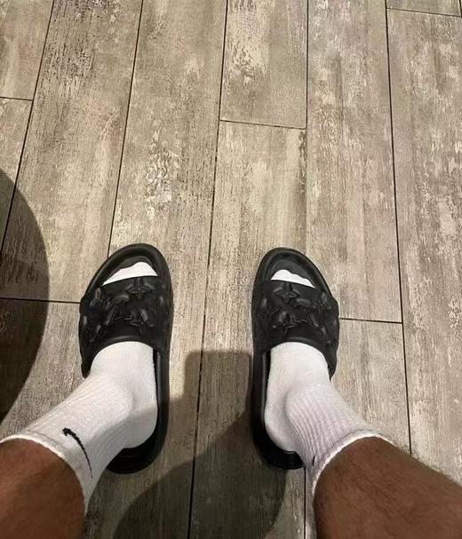 驴家 舒适简约浮雕拖鞋沙滩鞋（HC） 商品图6