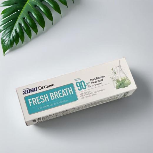 爱敬2080牙博士清新口气牙膏 125g/支 商品图0