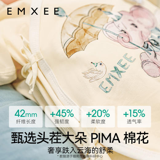 【宝宝服饰】嫚熙果果衣丝柔果棉婴儿连体衣蝴蝶衣初生宝宝纯棉衣服新生儿爬服 商品图2