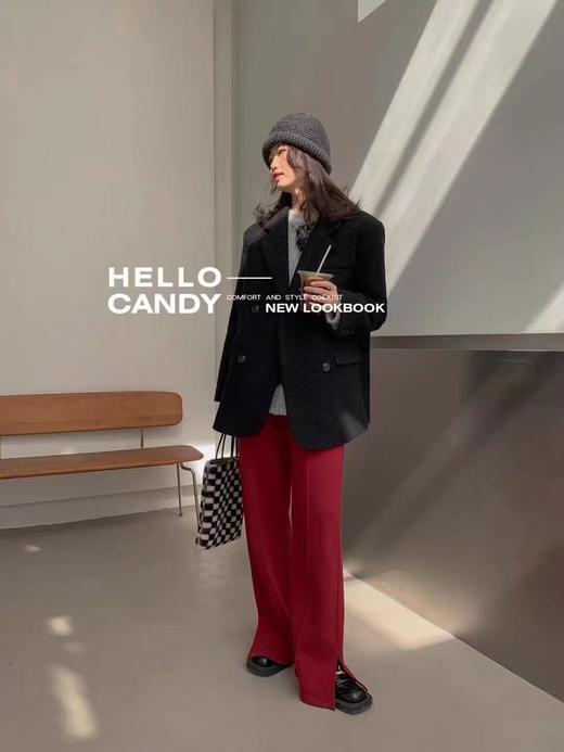 双十二福利！【诗铭洛可】XC7539西服斜纹夹棉宽松大码外套 商品图0