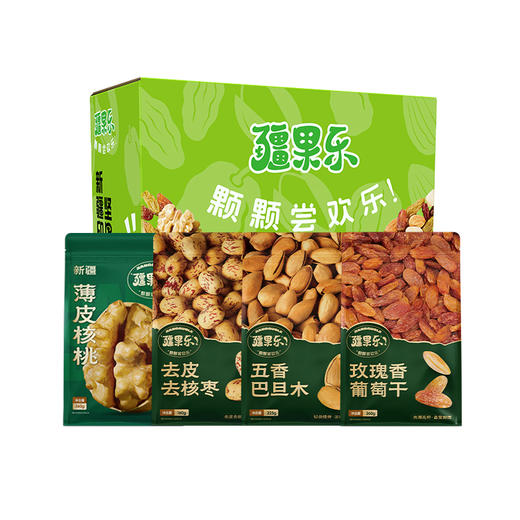 疆果乐 新疆印象坚果盛宴礼盒（小号A款/B款/D款） 商品图1