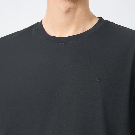 【凉感索罗纳】柒牌短袖T恤男2025夏季新款休闲简约多色圆领上衣 商品图2