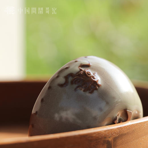 问鼎哥窑龙首战鼓杯 商品图5