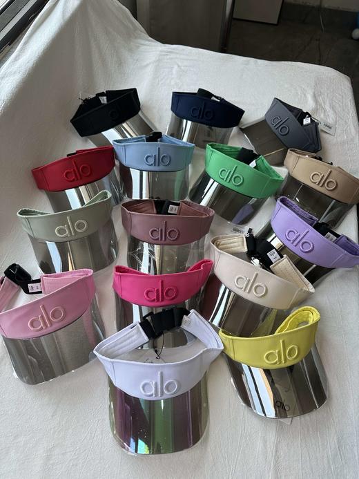 贝壳三 字母刺绣镭射户外空顶帽防紫外线运动跑步网球帽C061008 商品图3