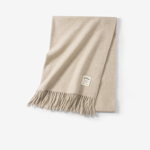 森马围巾男2024秋冬新款韩系情侣加宽披肩两用简约仿羊绒保暖围脖 商品图4