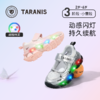 泰兰尼斯儿童闪灯凉鞋夏季女童可控开关发光鞋男透气网布亮灯童鞋 T01X5A7320 商品缩略图0