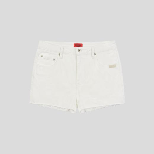 GOODBAI GOODEES 刺绣logo毛边短裤 商品图2