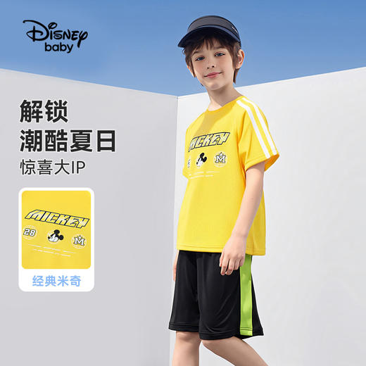【110-160】【迪士尼】男童夏款速干短袖T恤 商品图7