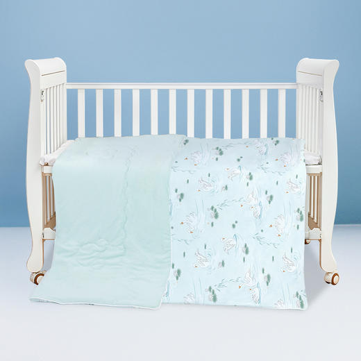 贝彤夏凉被碧荷瑞羽款Cb2774绿色115*150cm 商品图0