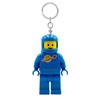乐高 人物系列 蓝色太空人 发光钥匙扣 商品缩略图0