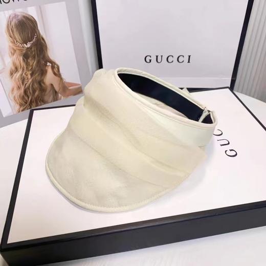 【气质款防晒帽🔥】显脸小还能防晒！欧根纱发箍空顶帽，度假出游气质满分✨新款欧根纱发箍空顶帽  商品图9