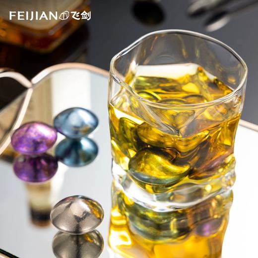 飞剑钛食品级啤酒冰镇神器金属冰块冰酒洋酒冰块冰球神器 商品图2