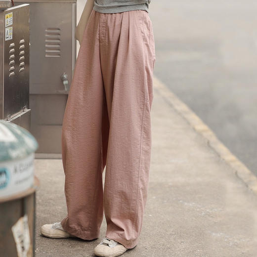 郎奴华菲岩石灰/粉色休闲套装｜不用搭配，一身时尚出街【预售3-7天发货】 商品图4