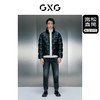 GXG男装 深蓝水洗直筒牛仔长裤   热卖牛仔裤GEX10528894 商品缩略图1