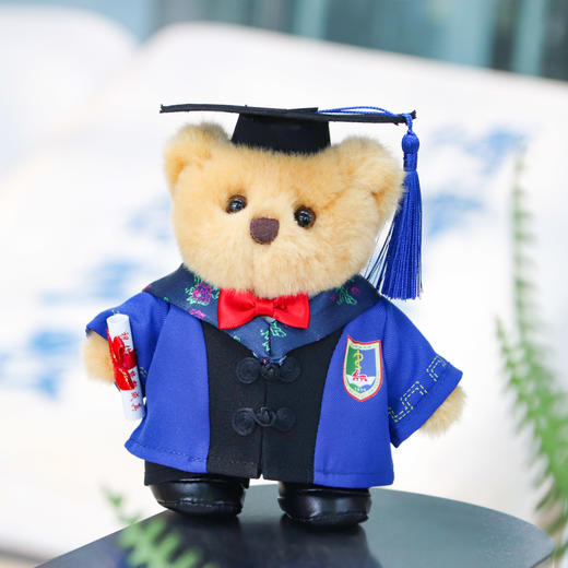 学位服小熊挂件玩偶 商品图1