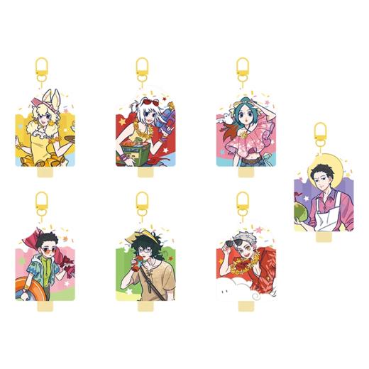 非人哉 海岛乌托邦 流沙亚克力挂件 6包/盒 国谷 商品图0