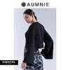 AUMNIE澳弥尼丨女士新款运动上衣健身休闲外套喇叭袖短款卫衣 商品缩略图1