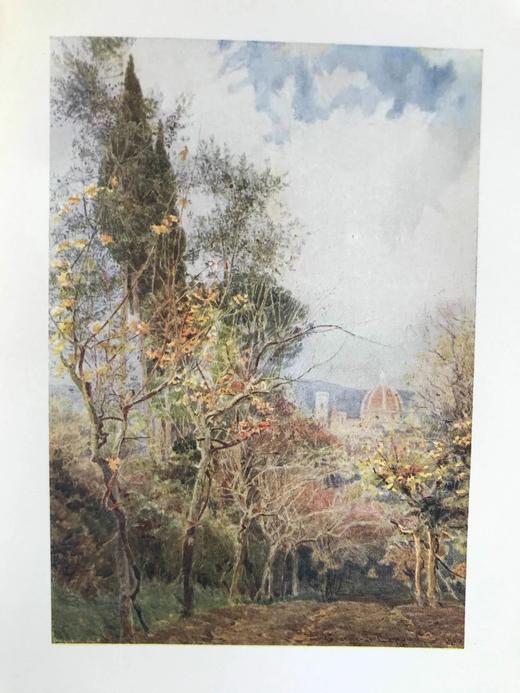 1907年 拉米亚的冬季 16幅彩色插图 漆布精装大32开 商品图9