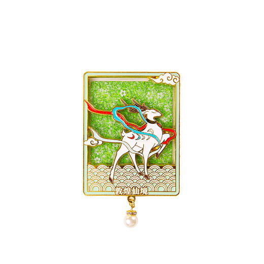 【敦煌流沙】金属冰箱贴飞天九色鹿国潮文创纪念创意工艺品礼品 商品图4