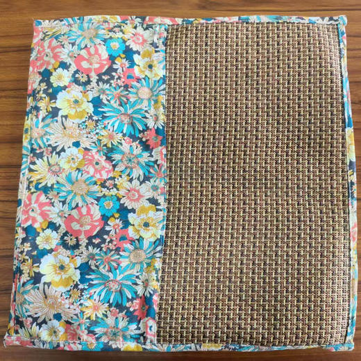 凉席艾绒坐垫 藤席坐垫 民族风 商品图4