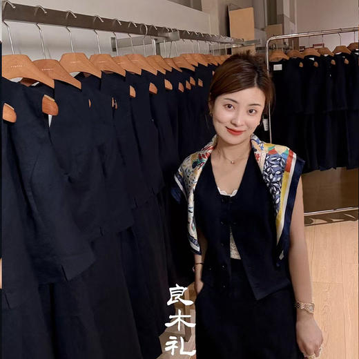 【预售7天】良木礼亚麻套装（D033） 商品图0