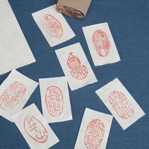 巴林石闲章篆刻书法成品印章椭圆形书法章国画古风书法作品印章 商品图3