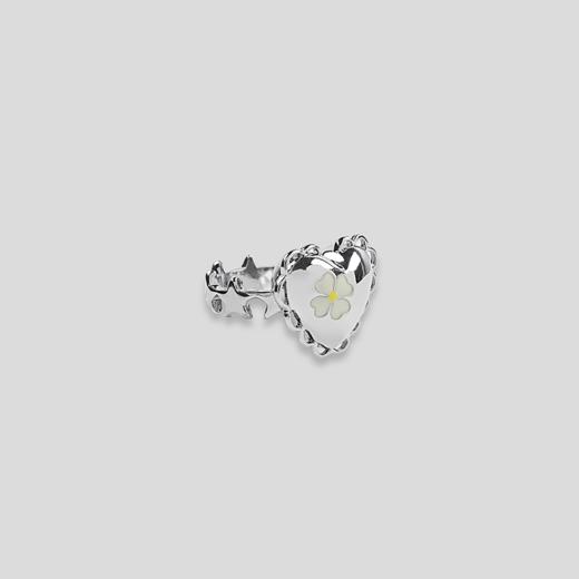 GOODBAI GOODEES四叶草爱心花边金属异形戒指 商品图2