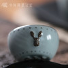 问鼎官窑兔首战鼓杯 商品缩略图2