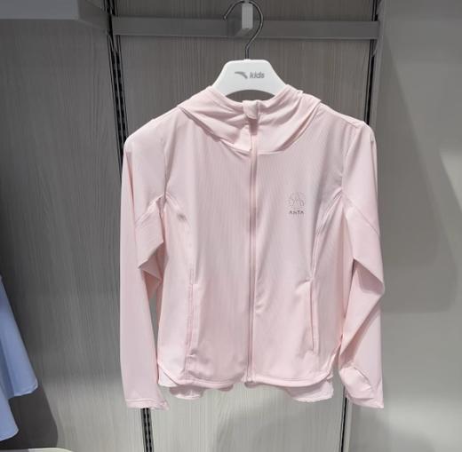 安踏儿童外套专柜2025年夏女大童综训防晒冰肤上衣 362527713 商品图0