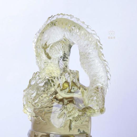 【守护金山】蒲牢黄水晶摆件   ZX2506016 商品图6