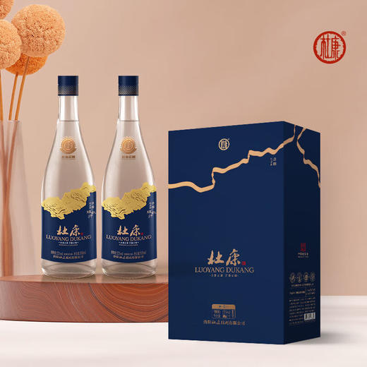 【酒祖文化 非遗传承】杜康短歌行庄园纪念酒 光瓶酒 祖香型白酒 52度 500ml 固态纯粮酿造口粮酒自饮聚会宴请 52度 500mL 6瓶 商品图0