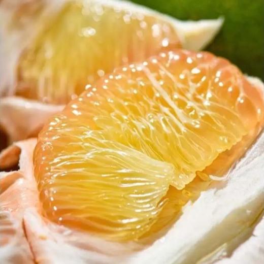 石家庄优选仓库速达，翡翠柚子 青皮爆汁柚，入口无渣，皮薄多汁，果肉晶莹剔透，2枚散装/3.4斤/3.6斤左右 商品图1