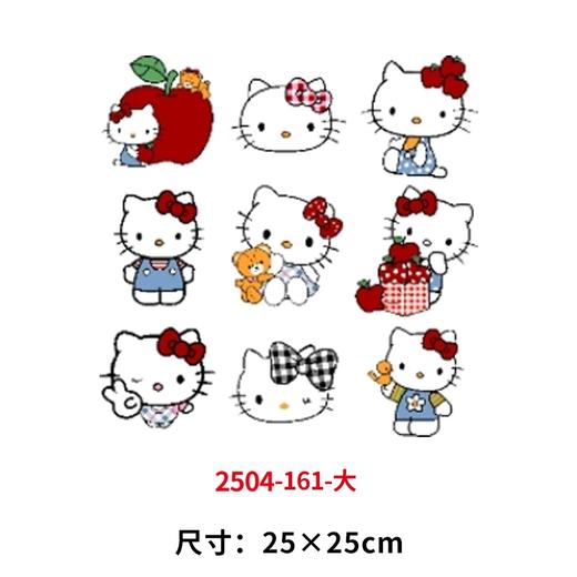卡通小猫咪烫画印花贴新款DIY热转印胶片电熨斗烫画 商品图4