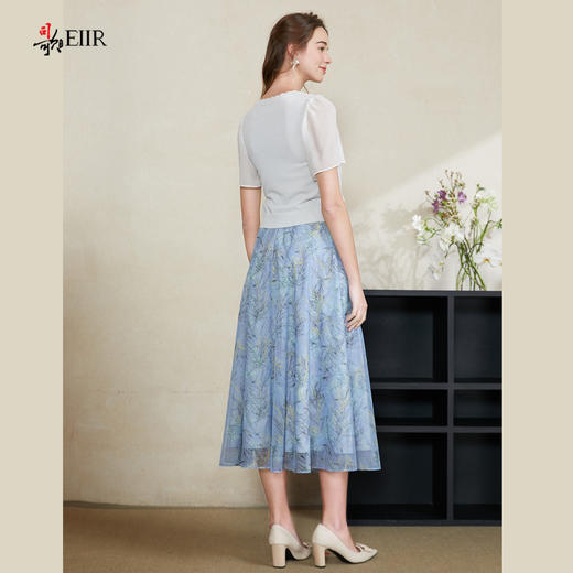 司歌雪纺印花半裙中长C911186X 商品图3