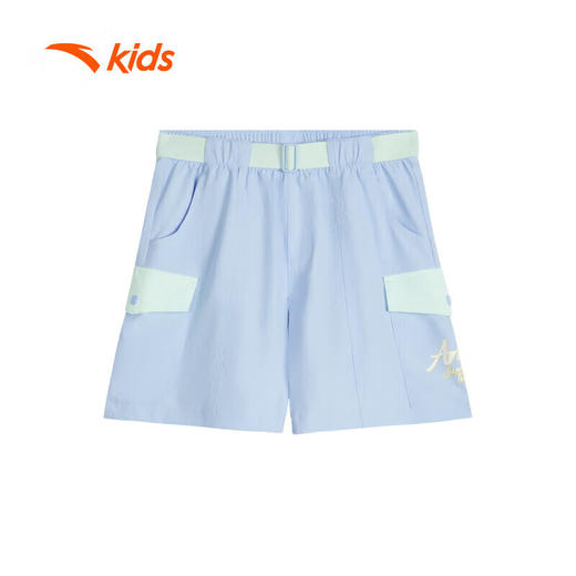 【超值】安踏儿童短裙2024年夏季女大小童户外运动裤裙透气裙子362428502 商品图4